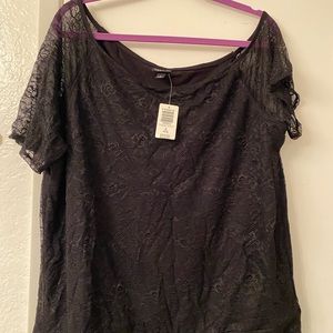 Torrid one shoulder top